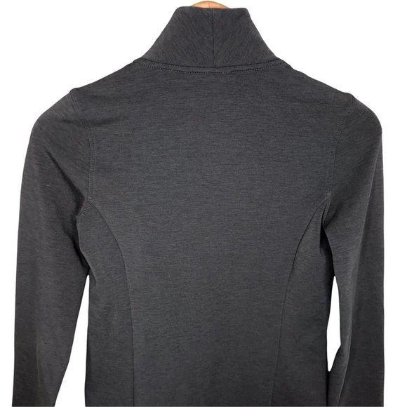 Athleta On The Move Moto Jacket Asymmetrical Zip Jasper Green Size XXS - Picture 6 of 10